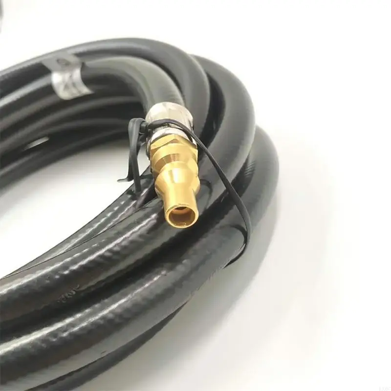Sturdy Plastic 5ft Propane Extension Hose POL Inverted Male Flares Accessory for Trailer and Outdoor Cooking Supplies