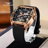 GUANQIN 2023 Men's Watches Mechanical Automatic Watch For Men Top Brand Luxury Stainless Steel Business Clock Relogio Masculino