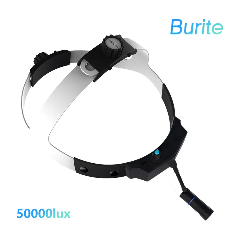 

Dental Surgical LED Headlight Headband Brightness Spot Ajustable Headlamp Wireless Medical Surgical Headlight ENT headlam