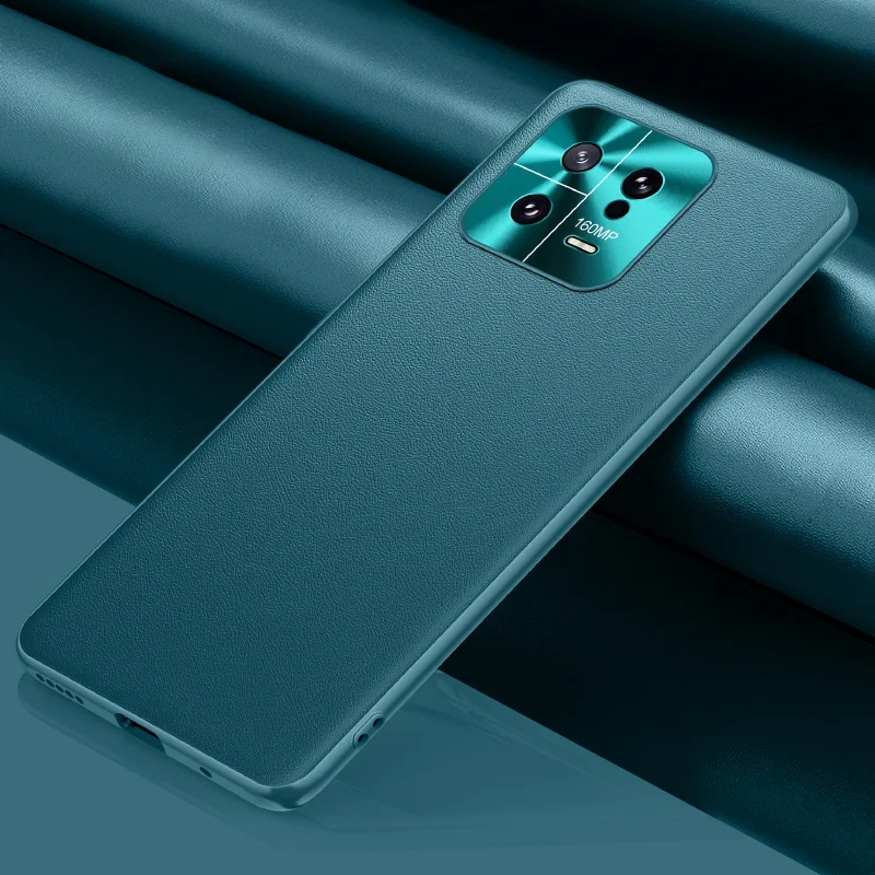 

For Xiaomi 13 Pro Case Luxury Leather Phone Cover Light Thin Soft Skin Protection Case Anti-Fingerprint Shell For Xiaomi 13