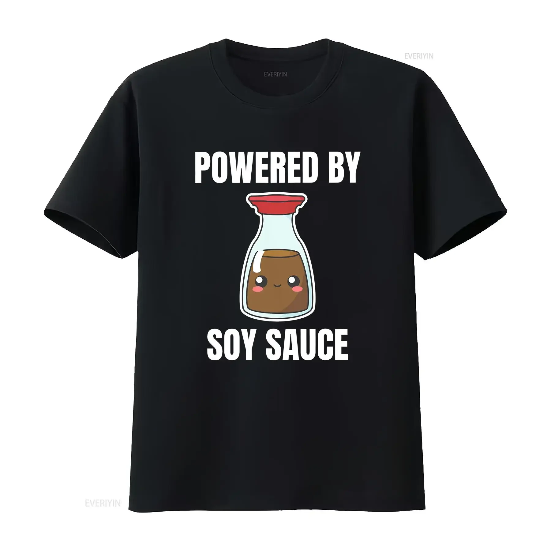 Camiseta vintage lavada con diseño de salsa de soja Shoyu Lover, linda, divertida, idea de regalo de cumpleaños para amantes de la comida asiática