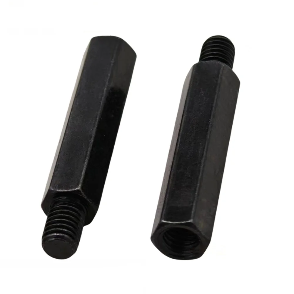 M2-M6 Black Nylon Hex Standoff Male Female Threaded Spacer Insulated Plastic Pillar Screw Gasket