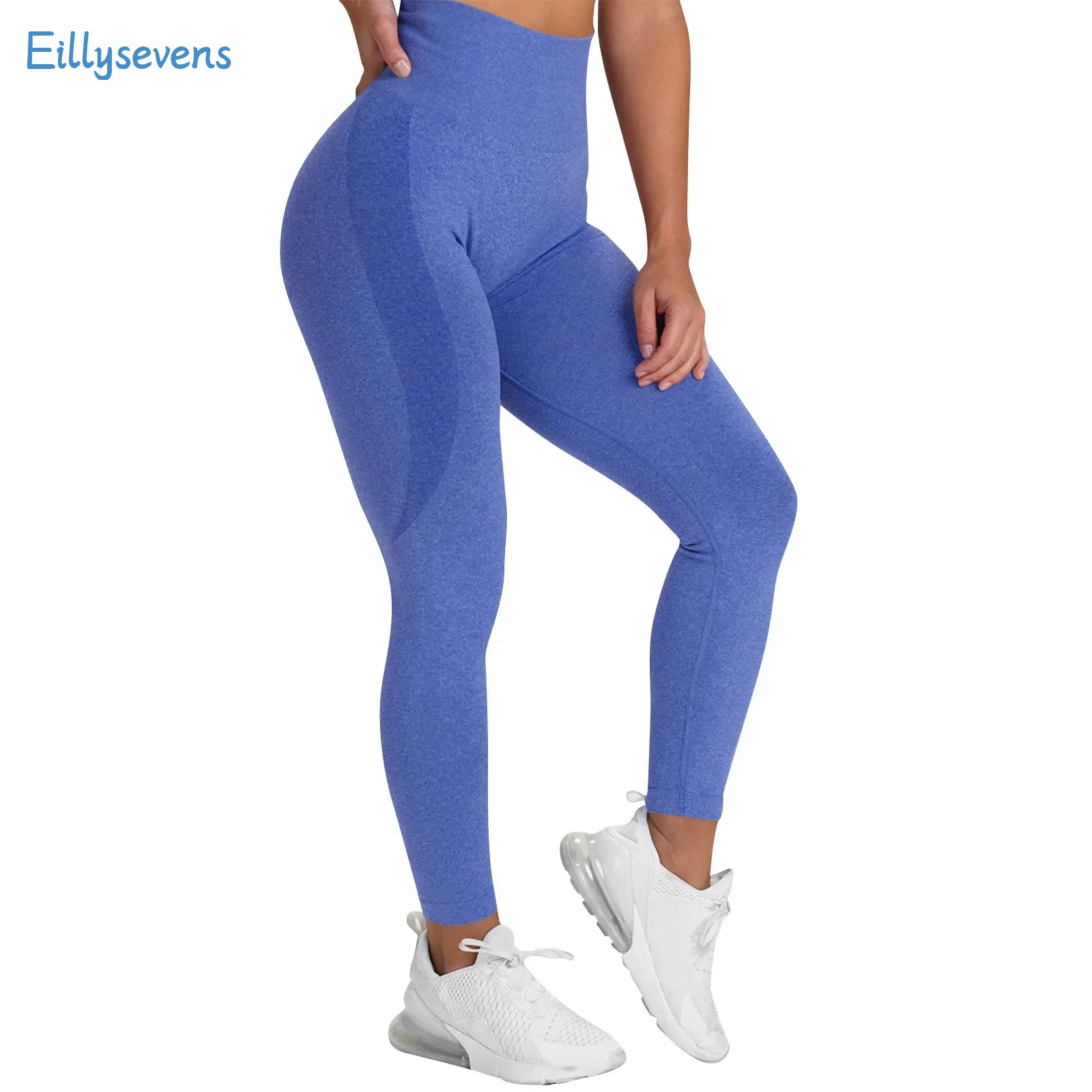 

Arrival Fitness Running Leggings Sport Solid Color Hip Lift High Waist Stretch Yoga Pants For Women Leisure Slim Fit Pants