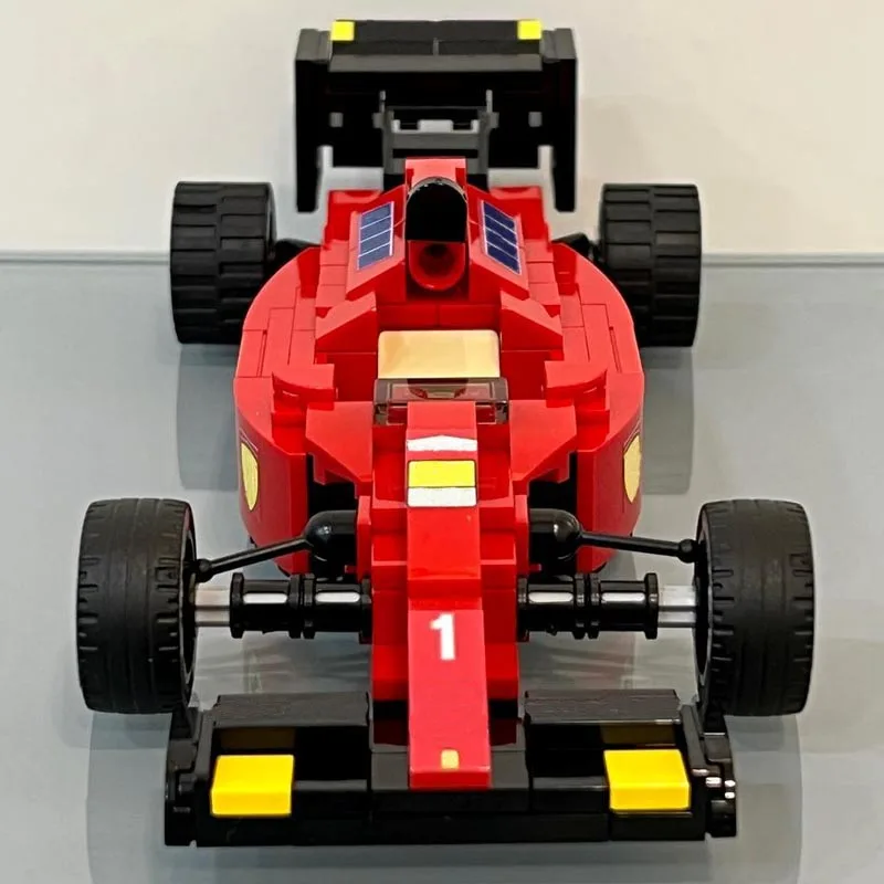 New Technical MOC-63254 Super641 Team Stake SuperRace Car Model Buiding Kit Creators Block Bricks Kid Toys Birthday Gifts