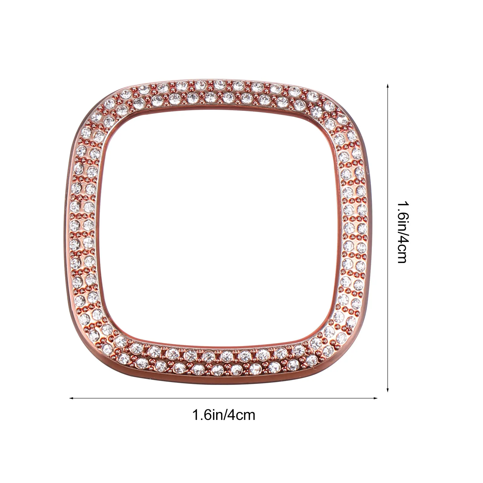 Sense Screen Sparkly Protector Galvanik Schutzhülle Diamond Smartwatch Case Man