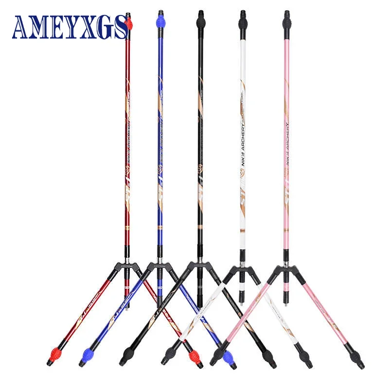 

Archery Balance Rod Set Carbon Fiber Rods 35º V-bar Stabilizer System Damper for Recurve Compound Bow Shooting Hunting