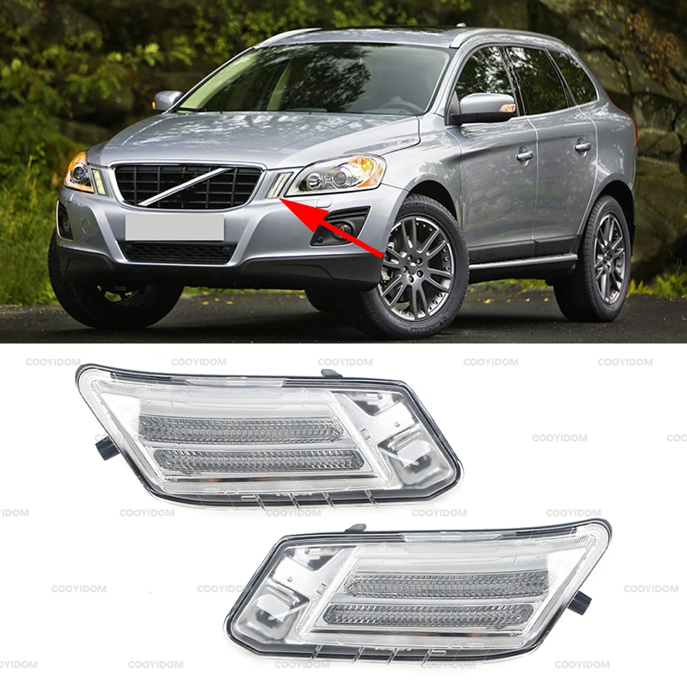 

31290873 Передний бампер, боковой угловой фонарь, фара, указатель поворота, противотуманная фара, автомобильные аксессуары для Volvo XC60 2009-2013