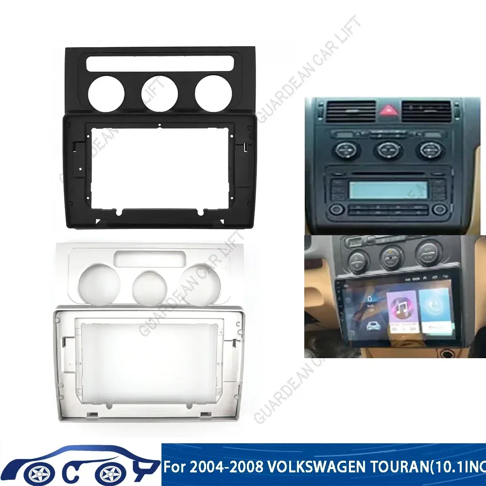 

10.1INCH Car Radio Fascias For 2004-2008 VOLKSWAGEN TOURAN Android Stereo Frame Panel With Cable canbus Decoding