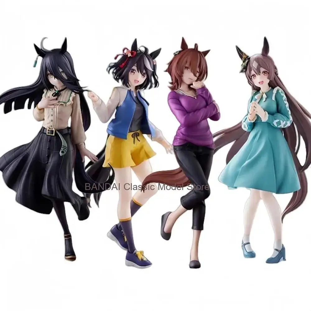 Nueva Figura de Diamante FuRyu Jockey Girl TTI Satomi de Bandai, Adorno de Regalo, Disponible en Stock