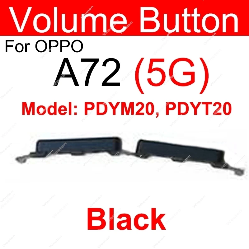 Volume Button For OPPO A72 A73 A77 A78 A79 4G 5G On OFF Power Volume Side Keys Volume Buttons Replacement