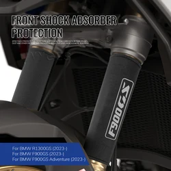 Motorcycle Fork Protection Cover Shock Absorber Dust Protector Stretch Fabrics Sleeve For BMW R1300GS F900GS Adv 2023- R 1300 GS