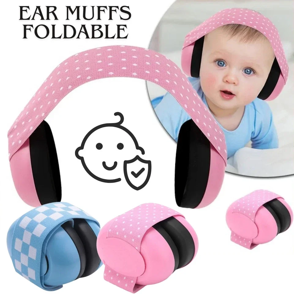 Baby Ear Muffs Noise Protection for Infant and Babies Up to 36 Months Noise Cancelling Headphones for Ear Protection , Sleep