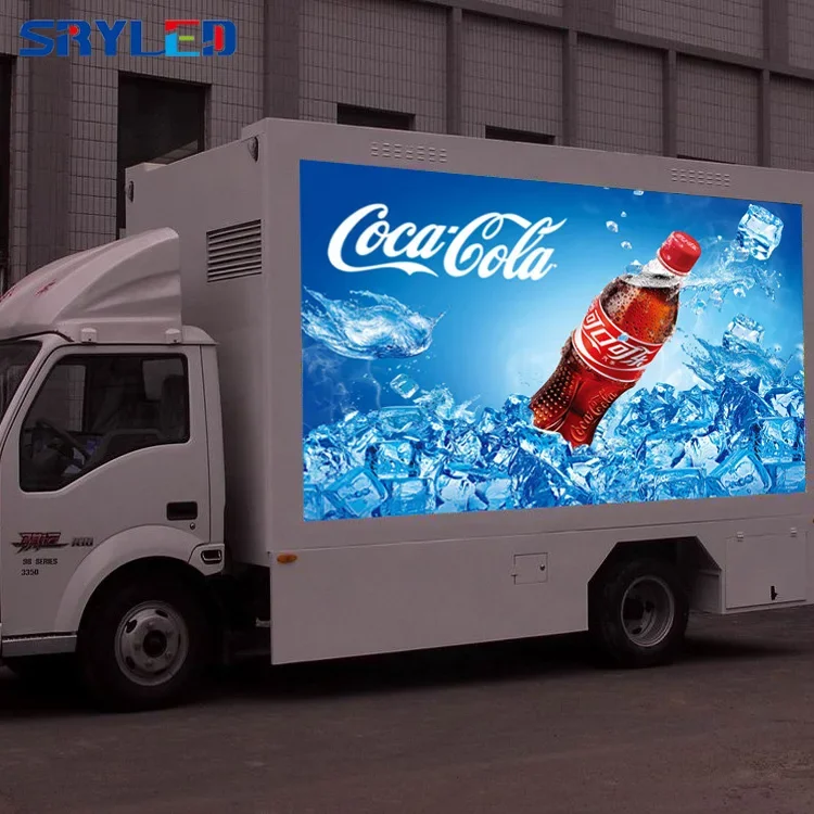 SRY Outdoor P10 Digital Advertising Led Mobile Billboard Truck for Sale