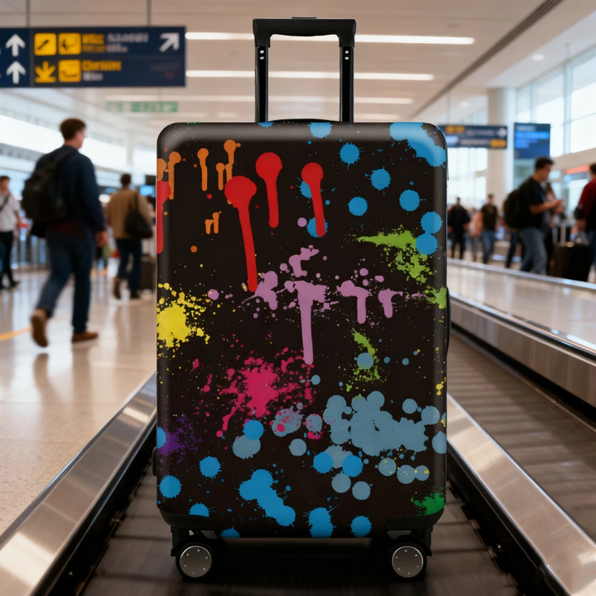 1PC Luggage Cover Suitcase Cover Protector Suitcase For 22-26 Inch Luggage Boot Washable Prevent Scratches Travel Accessories