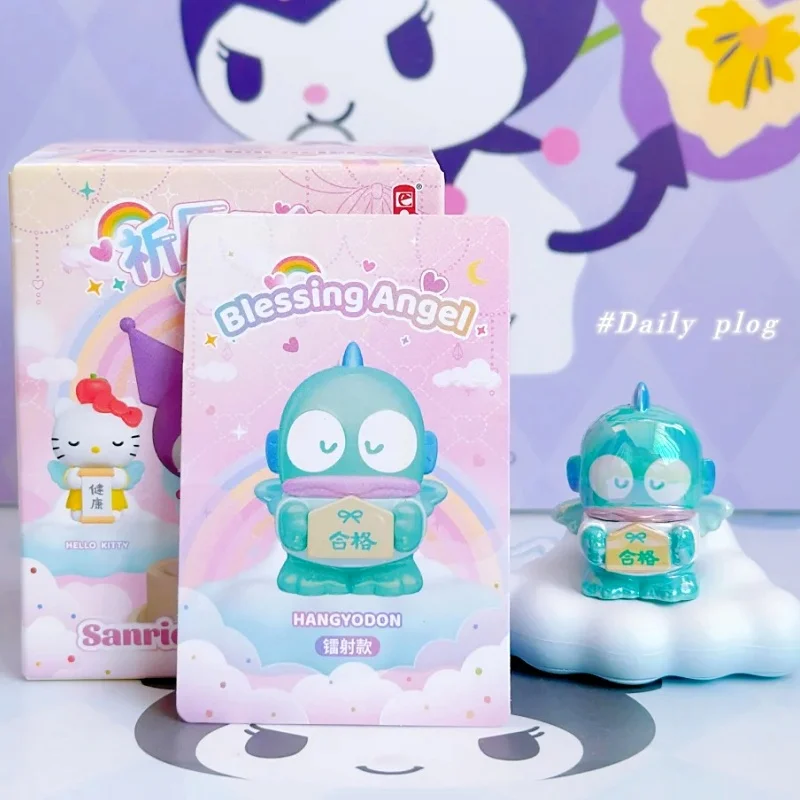 

Горячие персонажи Sanrio, мини-слепая коробка, серия «Благословение ангела», аниме-фигурки, сумки, Hellokitty Cinnamoroll, декоративные украшения, игрушки