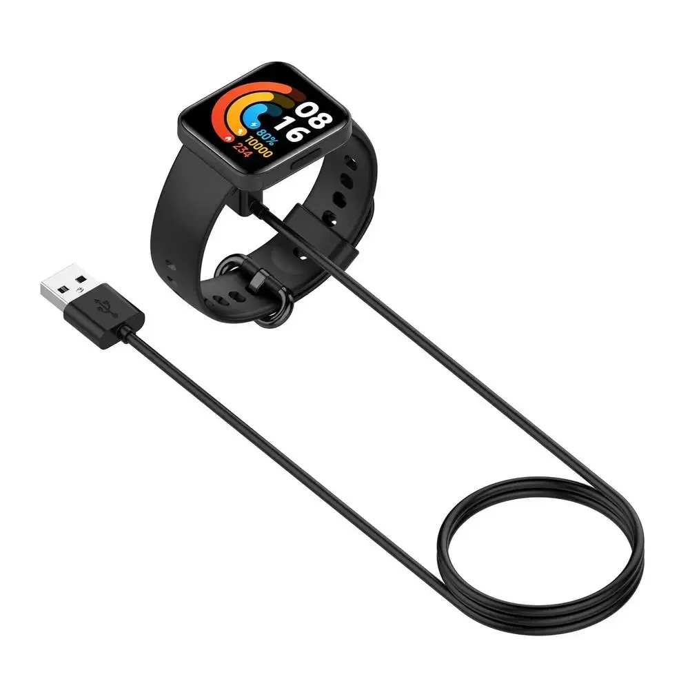 كابل شحن USB سلك الطاقة لساعة Xiaomi Band 7 Pro/Redmi Watch 2 3 /Mi Watch Lite Watch 2/poco watch/Horloge 2 مهايئ شاحن