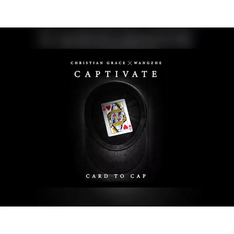 Captivate By Christian Grace Gimmicks Card To Hat Magic Trick Professional Close Up Magic Prop Signed Card Appearance Illusion