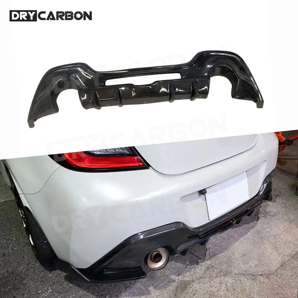 

Carbon Fiber Rear Diffuser Bumper Spoiler for Toyota GR86 Subaru BRZ 2022 2023 FRP Car Bumper Spoiler Body Kits Accessories