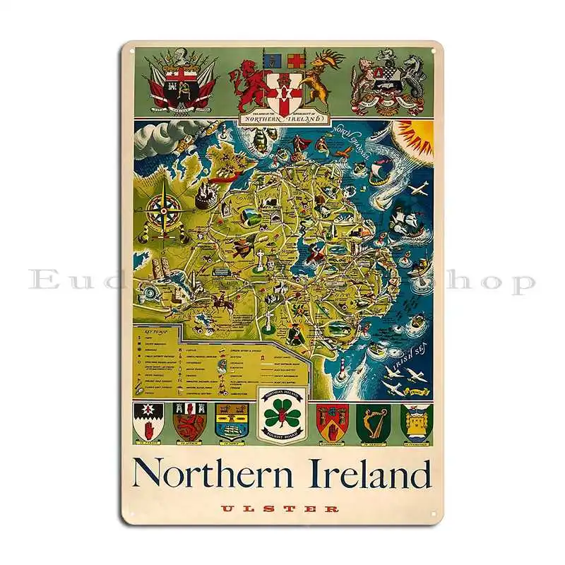 ملصق قديم للولايات المتحدة الأمريكية ، لوحة قصدير ، لوحة ، بار ، كهف #2