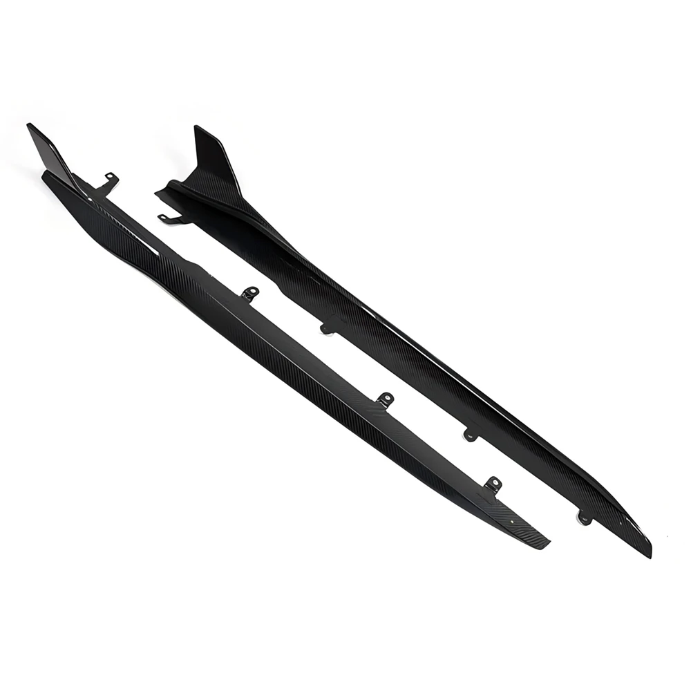 

Dry Carbon Fiber Side Skirts Splitter Add-On for BMW G14 G15 G16 8 Series F91 F92 F93 M8 2020-2025 Vehicle Exterior Modification