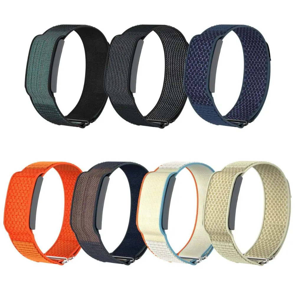 Nylon Braid Band for Amazfit Helio Strap Sport Wristband Loop Design Replacement Bracelet Fitness Tracker Breathable Watchband image 2