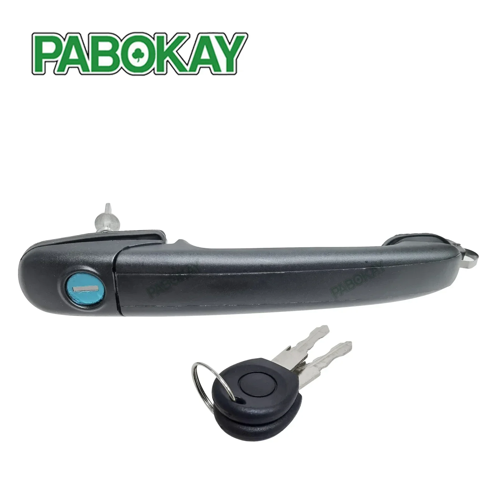 

6N0837207C 6N0837207D FRONT DRIVE SIDE DOOR HANDLE WITH 2 KEYS FOR VW POLO 2002-2004