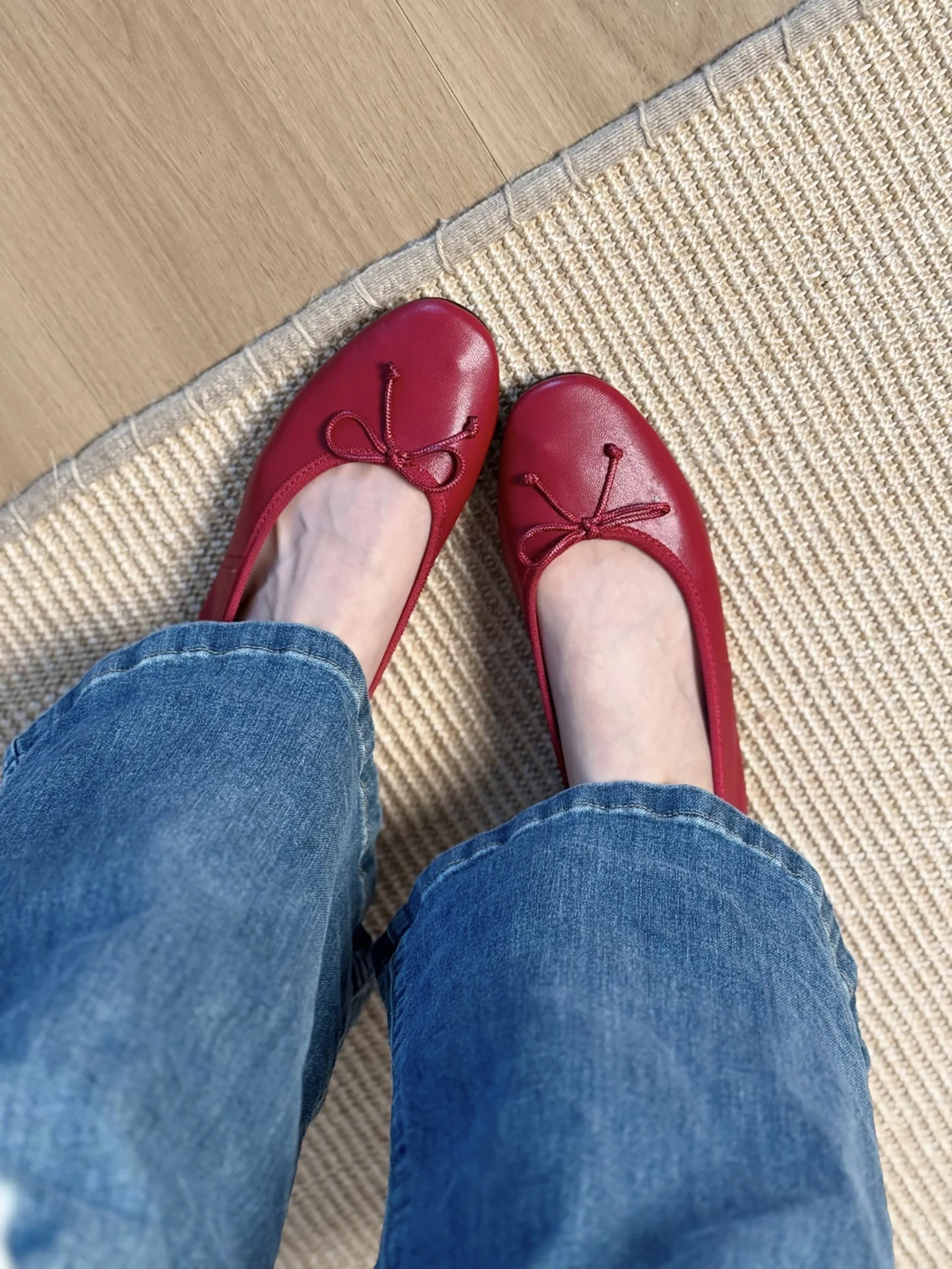 retro-sweet-round-toe-flat-bottom-slip-on-ballet-flats-women's-new-knot-soft-bottom-fashionable-flat-footwear