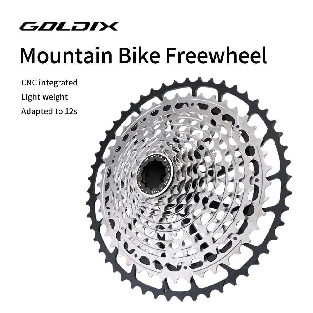 

Кассета GOLDIX 12 скоростей XD 10-50T SRAM HG 11-50T, легкий сплав, велосипедная запчасть