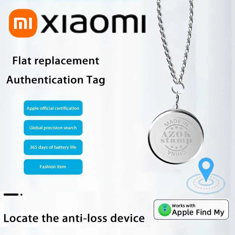 XIAOMI Smart Mini Tracker Kinderen Huisdier Portemonnee GPS Locatie Tracker Anti-verloren apparaat Zakhorloge ketting Draagbare Tracking Locator