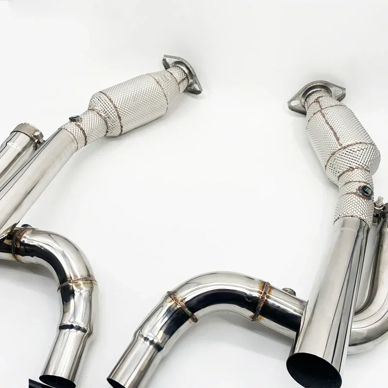 

Exhaust Downpipe For XF 3.0T 2016-2019 Stainless Steel SUS304 High flow catted downpipe with