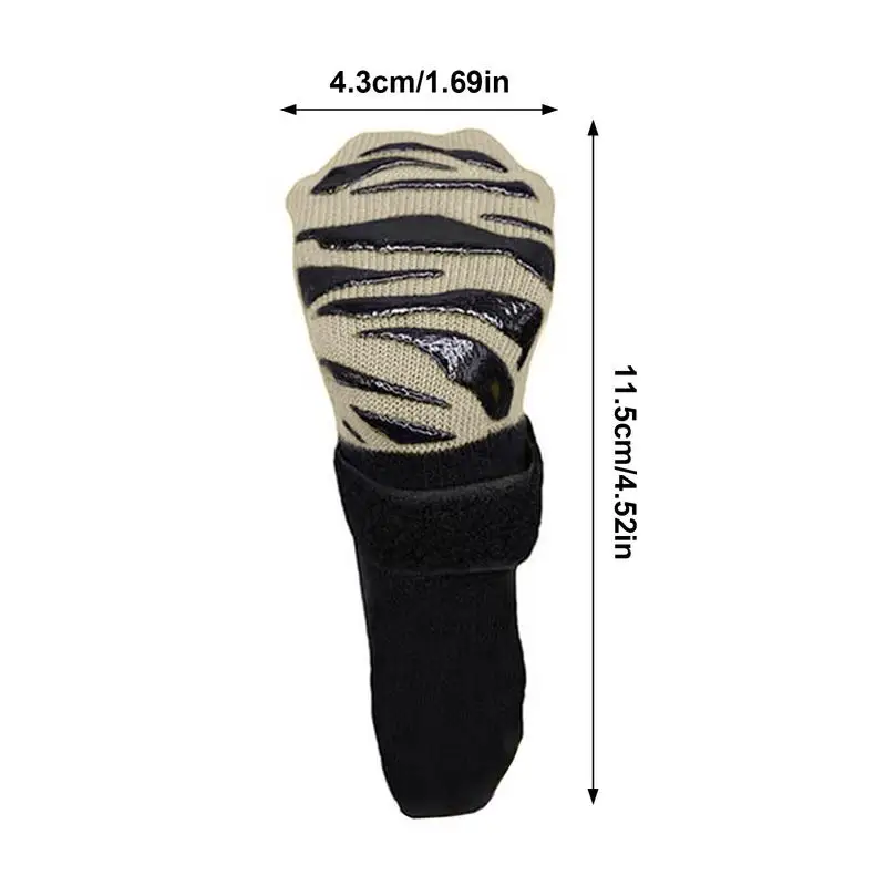 Dog Grip Socks Claw Grip Anti Slip Soft Dog Socks Breathable Dog Paw Protector With Adjustable Straps durable Dog Socks