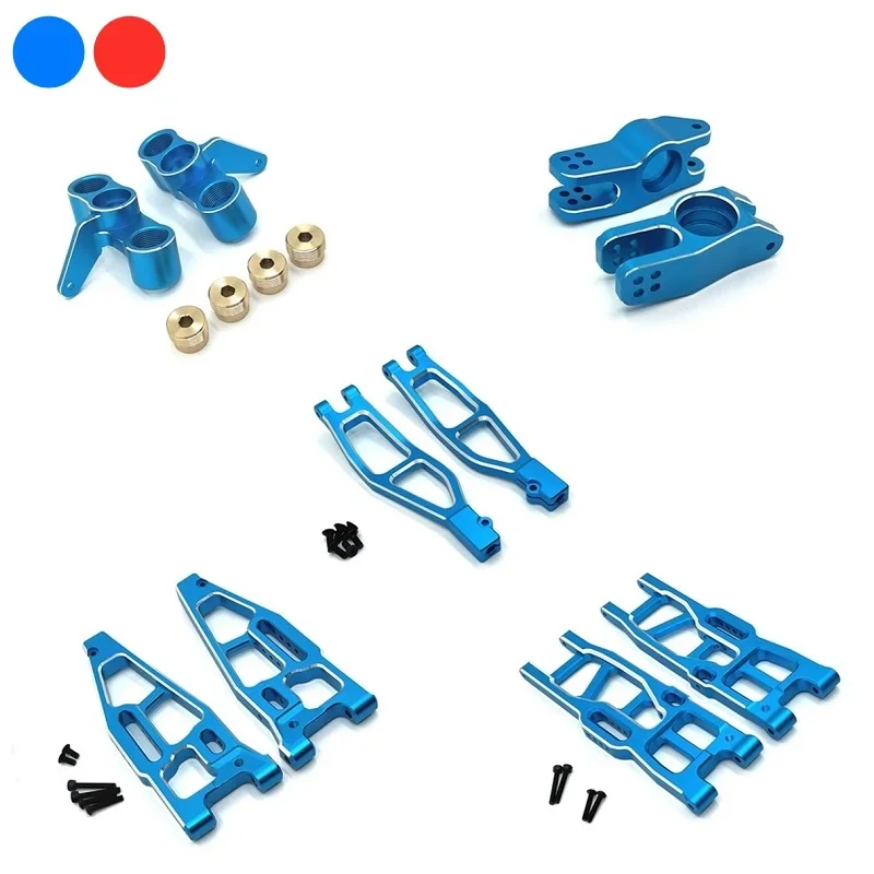 Metal Suspension Arm Steering Block Hub Carrier for 1/8 FS Racing TANK ATOM SHARKS Leopard FOCUS 6S RC Car Upgrade Parts