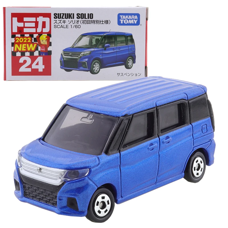 Takara Tomy Tomica No.24 Suzuki Solio (First Special Specification) 1:64 Car Model Simulation Toy Boy Toy Collection