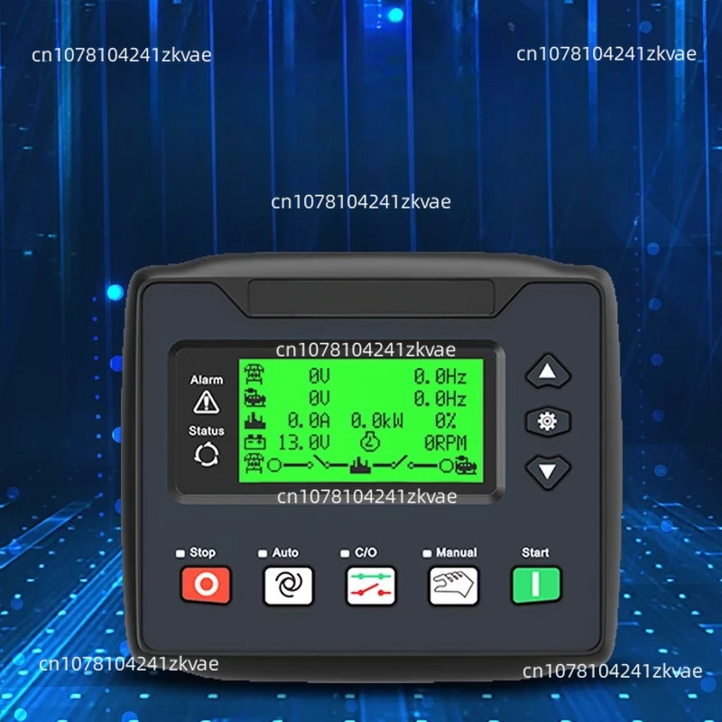 Generator intelligent controller automatically starts the main power supply engine digital control panel