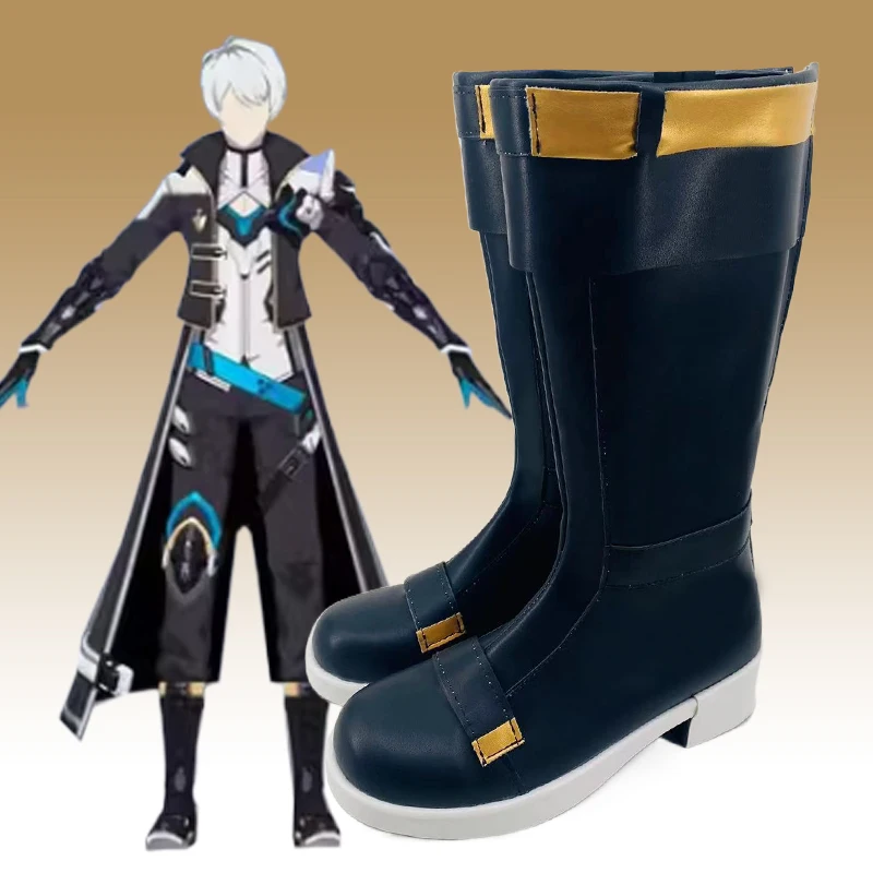 

Honkai Impact 3 Kevin Kaslana Cosplay Shoes Boots Halloween Anime Cosplay Shoes