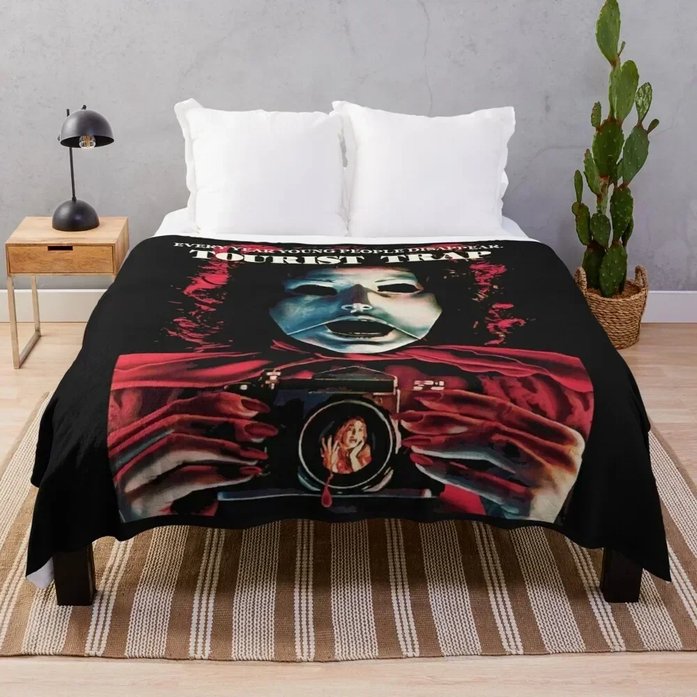 

Tourist Trap Classic T-Shirt Throw Blanket All Season Soft Lightweight Blanket for Home