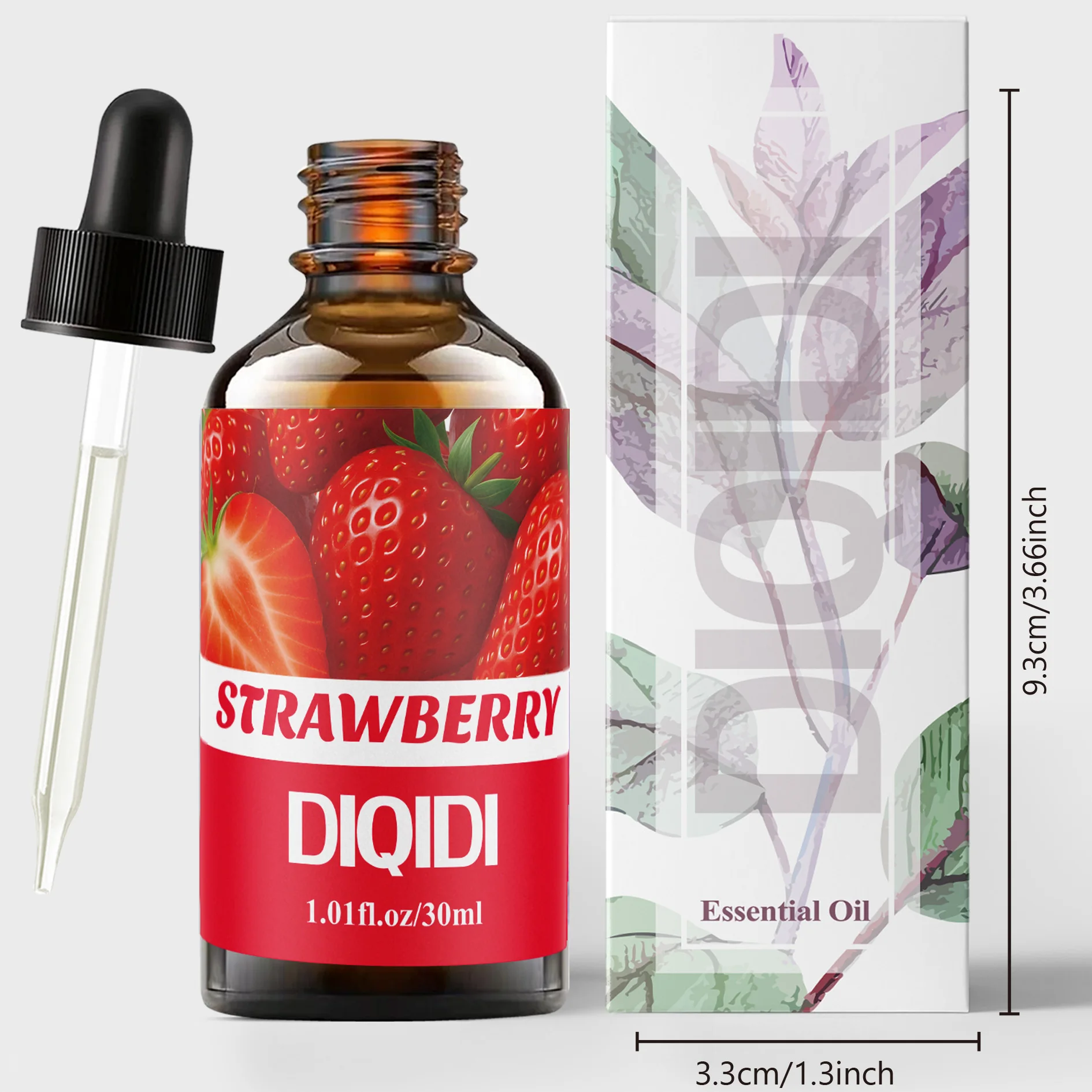 30ML Olejek eteryczny o zapachu truskawki do aromaterapii domowej, olejek zapachowy, do dyfuzora, nawilżacza. Świeże powietrze, prezent na Boże Narodzenie