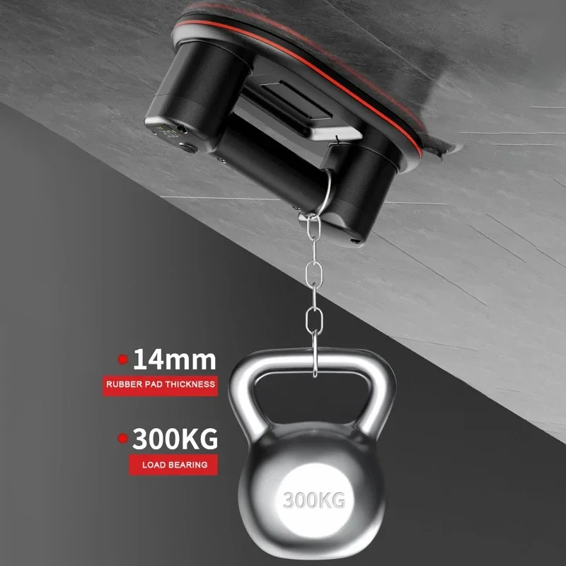 300KG Load Industrial Grade Electric Vacuum Suction Cup Strong Heavy-duty Suction Lifter for Ceramic Tiles Glass Smooth Surface