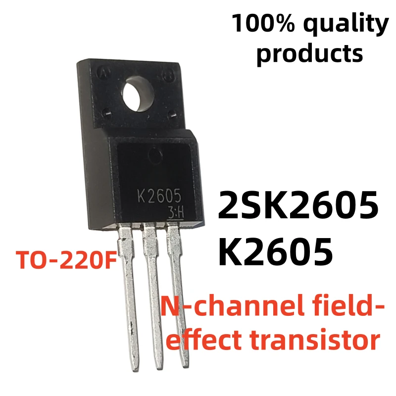 10~PCS K2580 K2605 K2617 2SK2624 2SK2625 2SK2628 K2624 K2625 TO220F 2SK2580 2SK2605 2SK2617 2SK2632 2SK2638 K2628 K2632 K2638