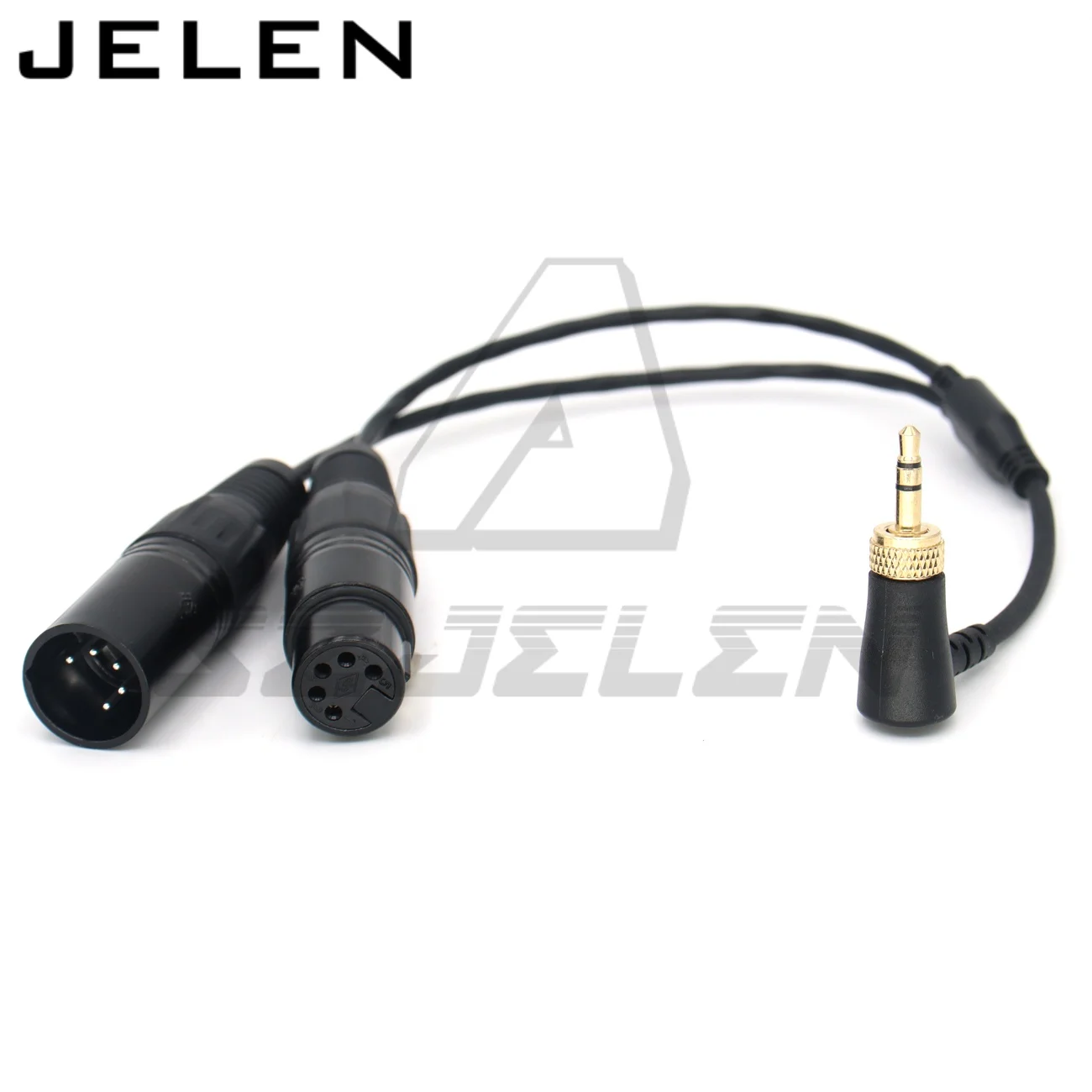3.5 إلى مزدوج XLR 5pin ذكر أنثى لمحول NANLITE Sidus One DMX كابل Forza, FC, PavoSlim, Pavotube ll C #6