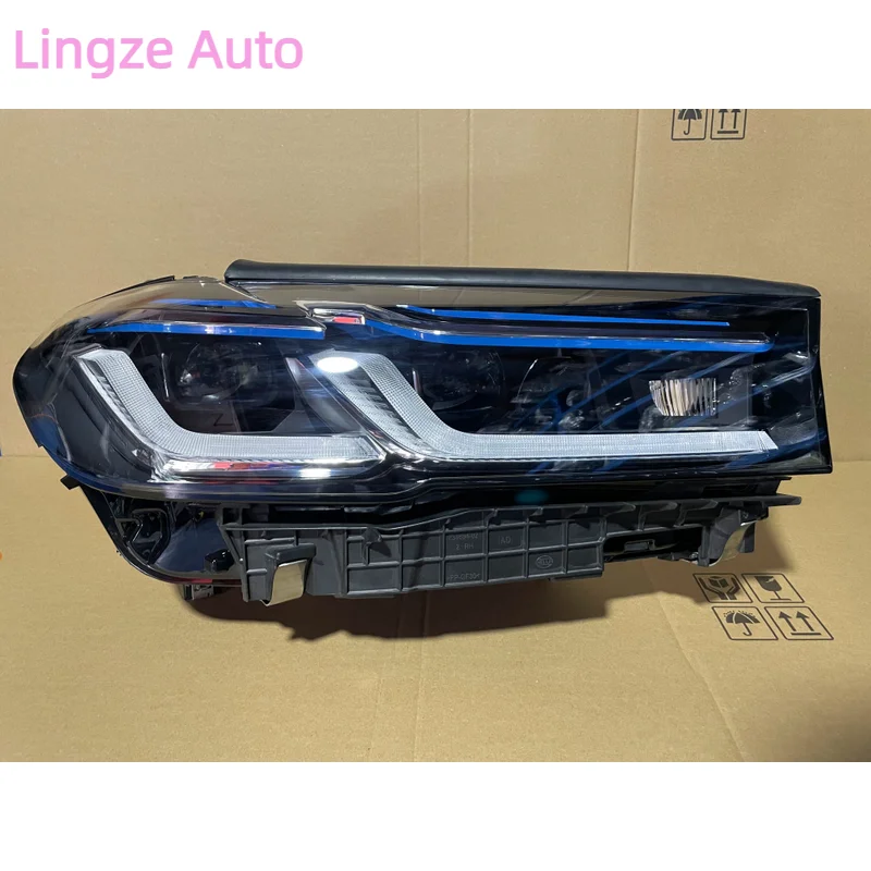 

Fit For BMW 5 Headlight G30 Headlight 2021-2022 F90 M5 Laser Headlamps Upgrade And Modification Plug And Play High Configuration