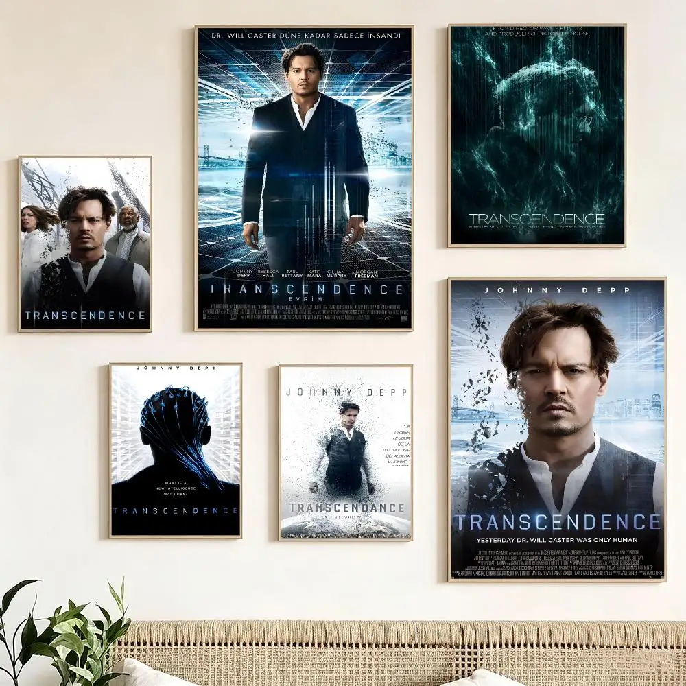 Classic Movie T-Transcendence Poster impermeable para el hogar sala de estar dormitorio bar decoracion estetica