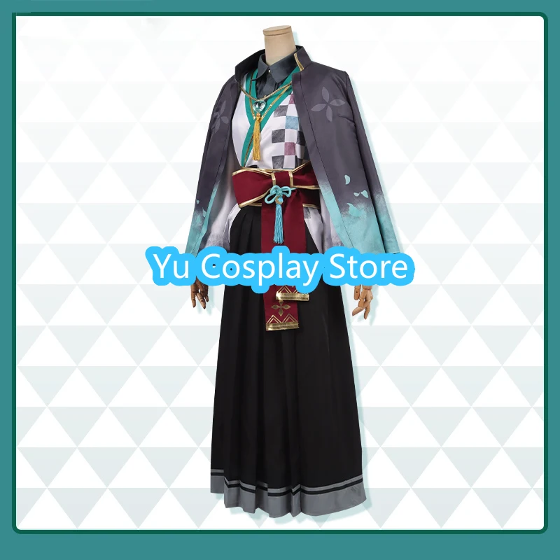 Yutuber VTuber Kaida Haru Cosplay Costumes Fancy Japanese Kimono Party Suit Halloween Carnival Uniforms Custom Made