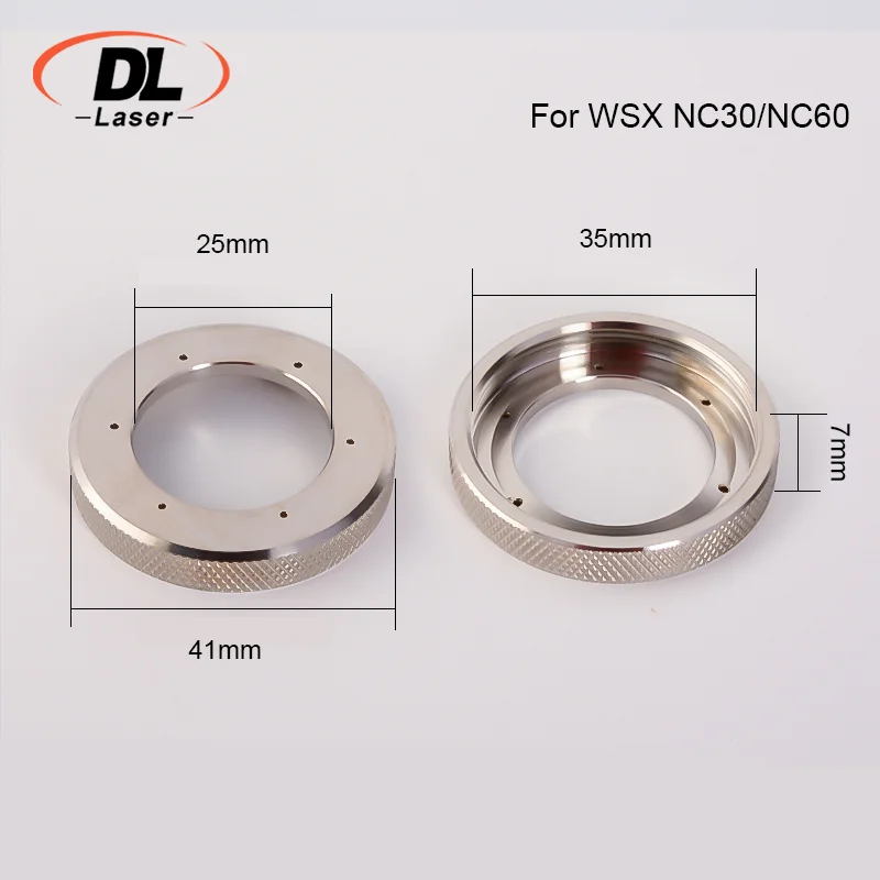 Laser Locking Ring For Precitec Raytools BT240S BM109 BM111 WSX Fiber Laser Head Ceramic Lock Ring Fasten Nut