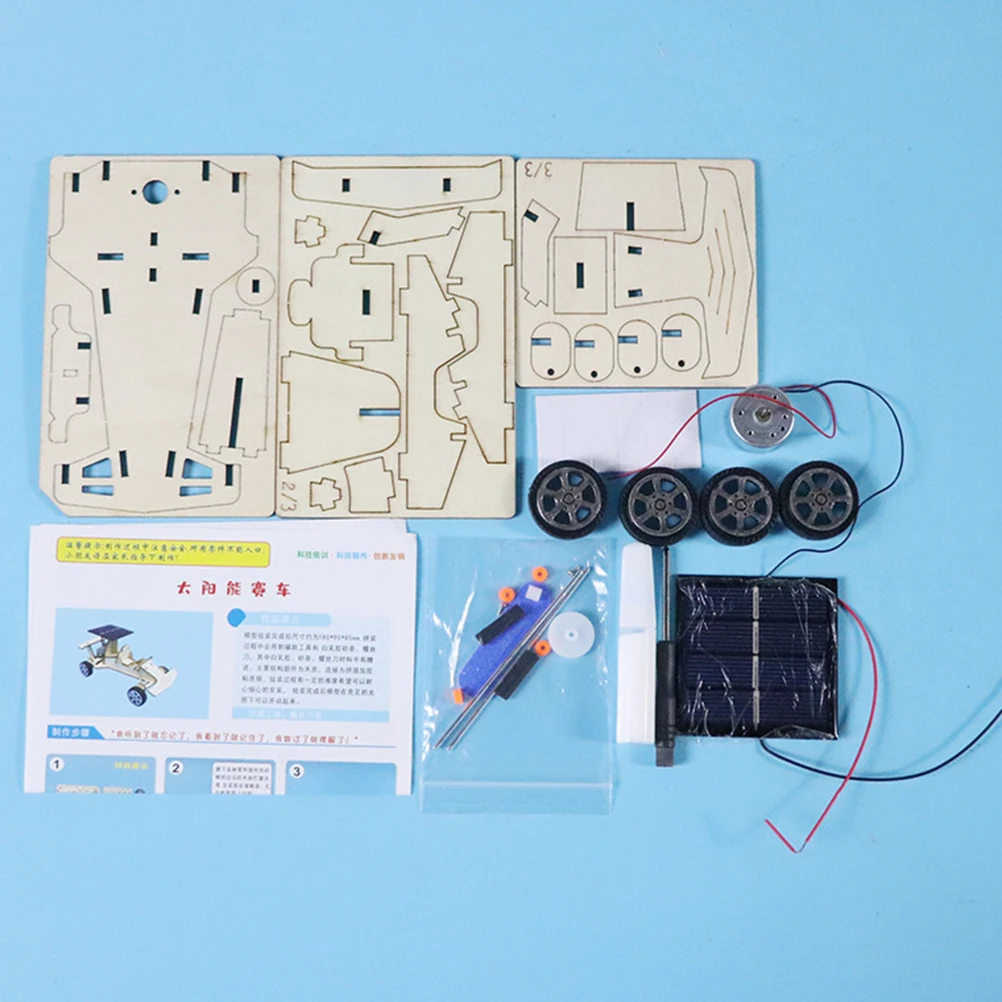 

Assembled Car Crafts Assembly Toy Early Educational Toys Handmade Model Children's Kids Plaything Diy