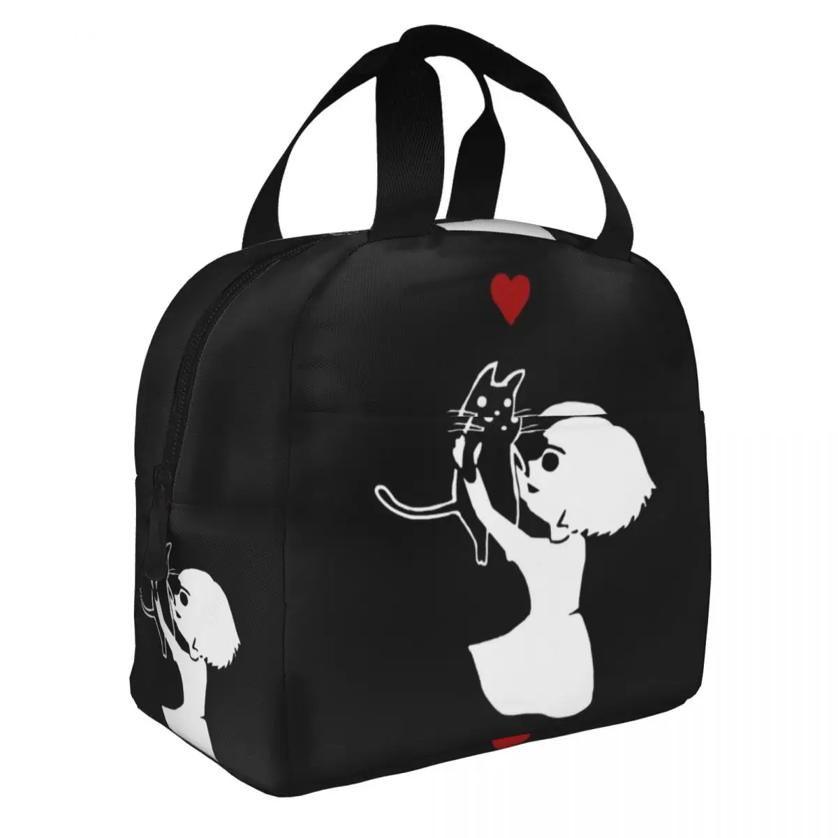 Custom Fran Swedish Graphic Adventure Game Bow Thermal Insulated Lunch Bags Women Portable Lunch Tote Multifunction Food Box