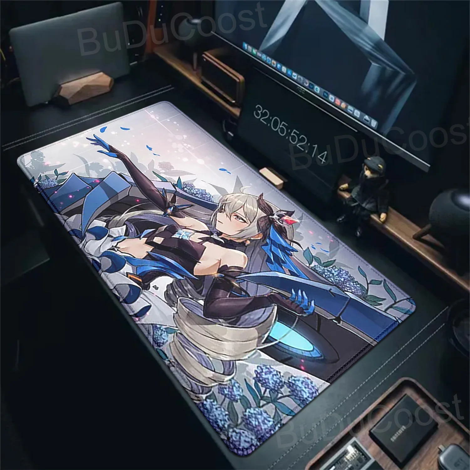 

Mousepad Large Gaming Mouse Pad Honkai Impact 3 Elysia LockEdge Thickened Computer Keyboard Table Desk Mat