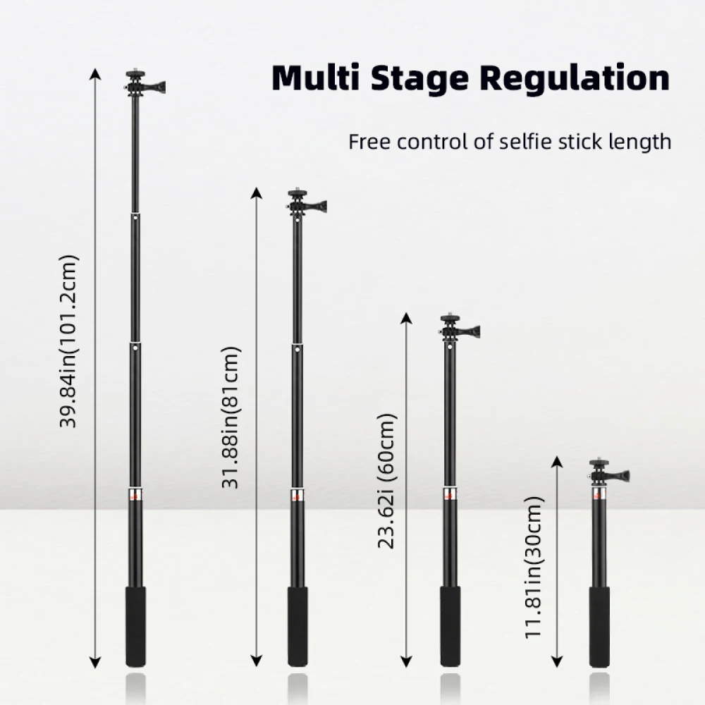 

Extension Selfie Stick for DJI OSMO POCKET3 Extension Adjustment Stick Sports Camera Panoramic Camera Accessories