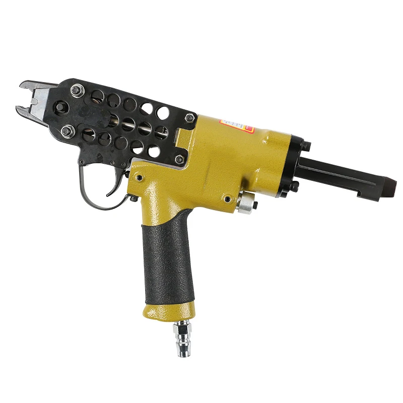 Pneumatic Code Nail Gun SC7C Pneumatic C Type Machine Aluminum Tube Nailing Fence Mattress Nailing Machine