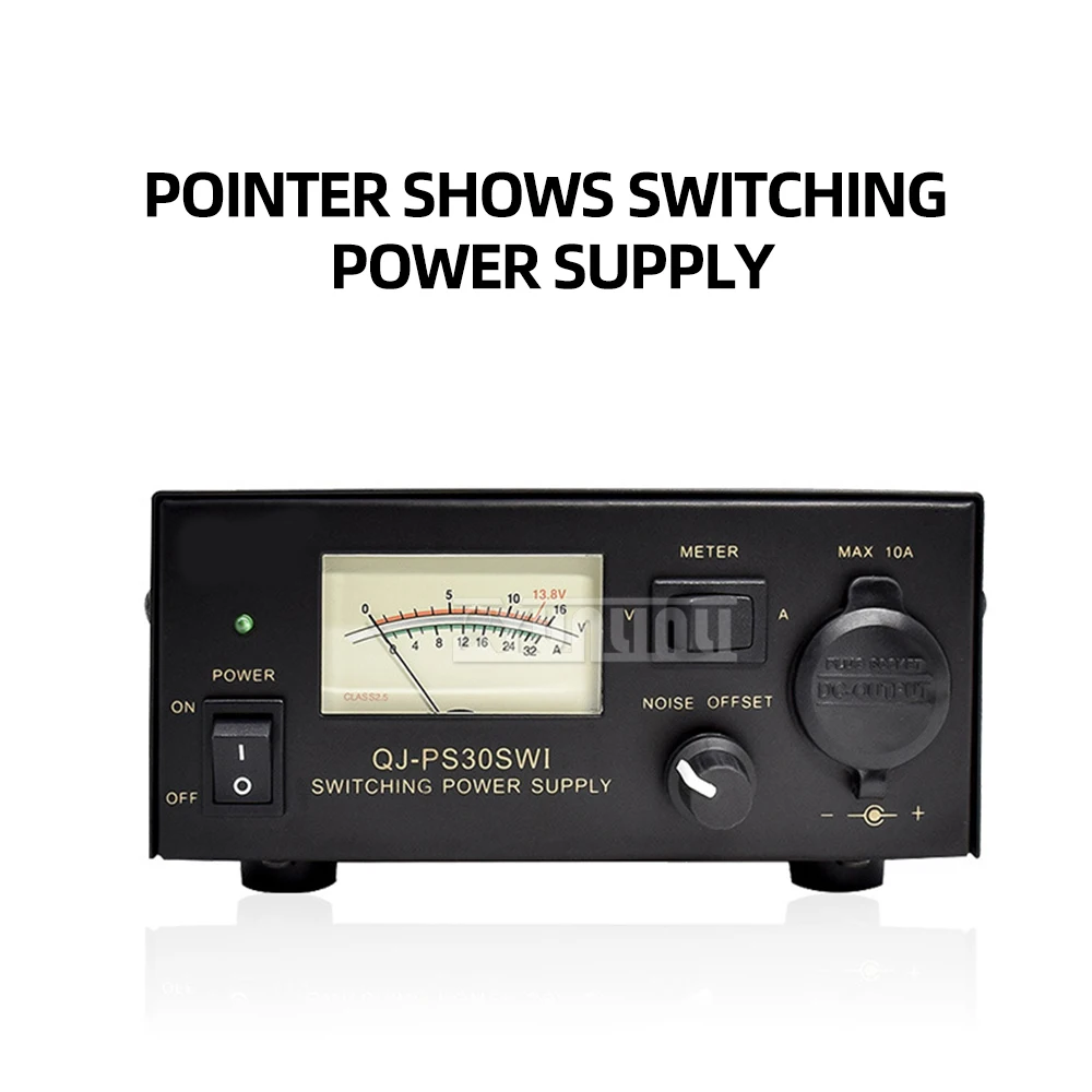 QJ-PS30SW مؤشر إمداد الطاقة QJ-PS30SW I 13.8V30A سيارة منزل التبديل مولد التيار الكهربائي